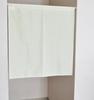 Simple Lace Noren Curtain 28047 85cm Wide X 90cm Kaei-lace (Japanese-made) Flame-Retardant (Ivory) (Approx. Long)