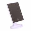 LED Vanity Mirror Lighted Vanity Make Up Mirror with 16 LEDs Touch Design Battery Powered Vanity Mirror for Home White