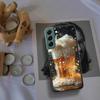 A Fresh Cold Beer Phone Case For Samsung Galaxy S22 S25 Ultra S21 S10 Plus S26 Edge S20 S23 S24 FE Cover Silicone Soft TPU C