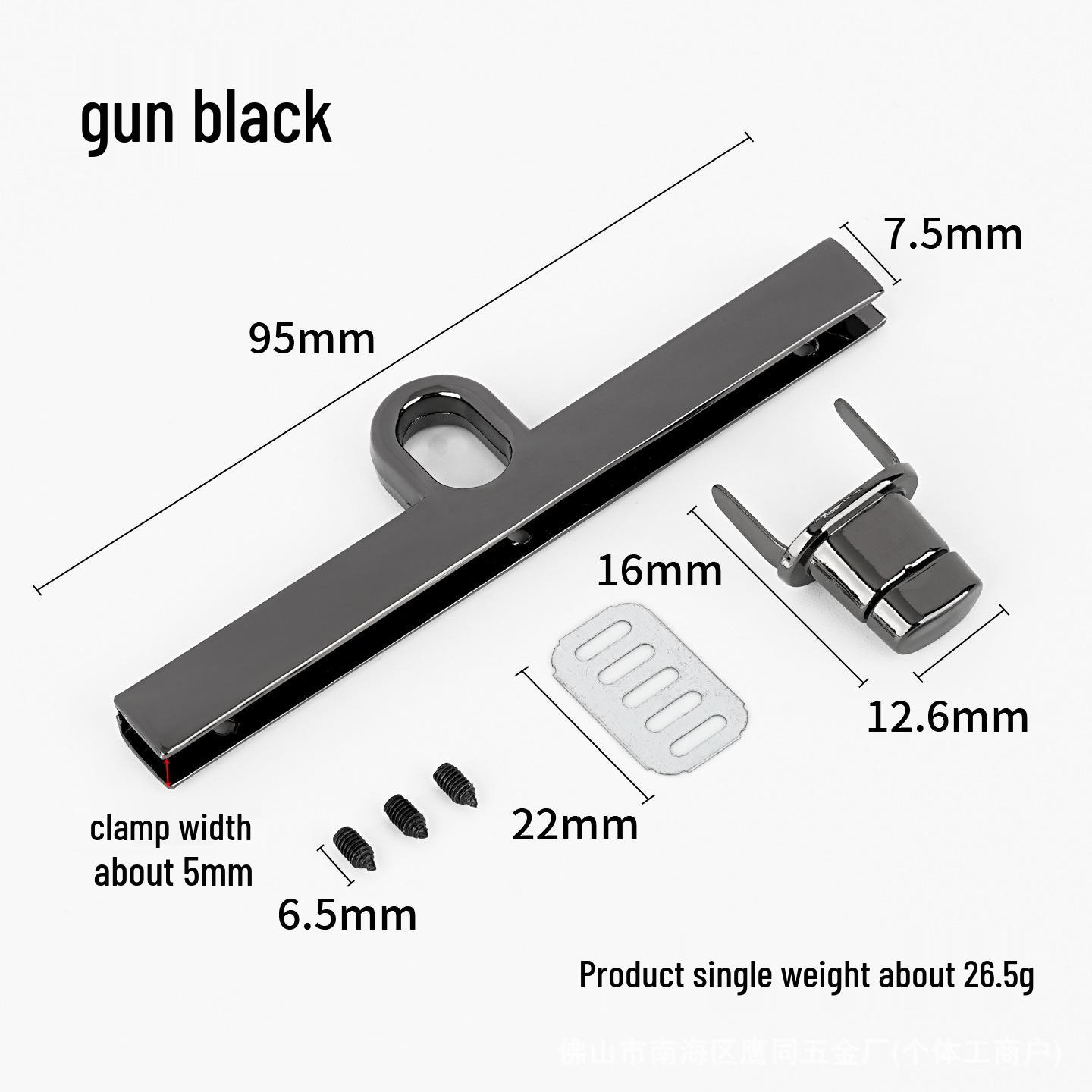 

Поворотный замок из цинкового сплава для сумок и багажа
