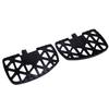 Front Rider Floorboards Footboards Aluminum Alloy 360 Degree Rotating Motorcycle Foot Pegs Footrests Replacement for