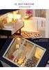 Handmade DIY Wooden Cabin Building Model Toy for Girls - Perfect Birthday Gift