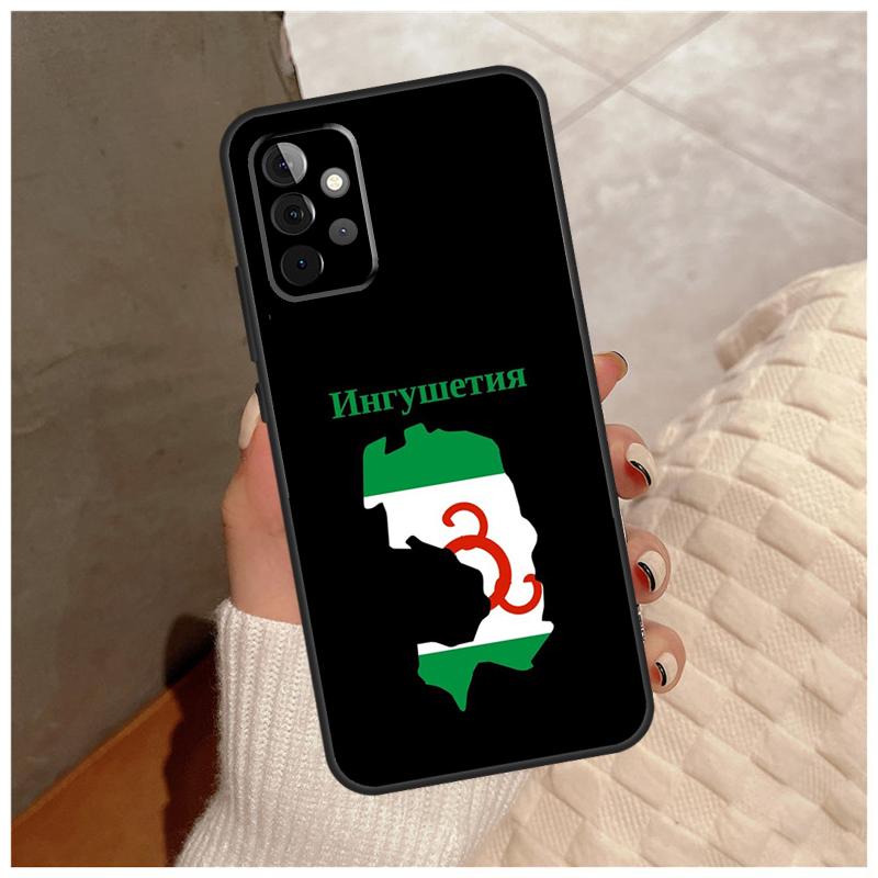 

Ingushetia Flag For Samsung Galaxy A12 A32 A52 A22 A16 A26 A36 A56 A06 A55 A35 A15 A54 A34 A14 A13 A53 Case Samsung A72