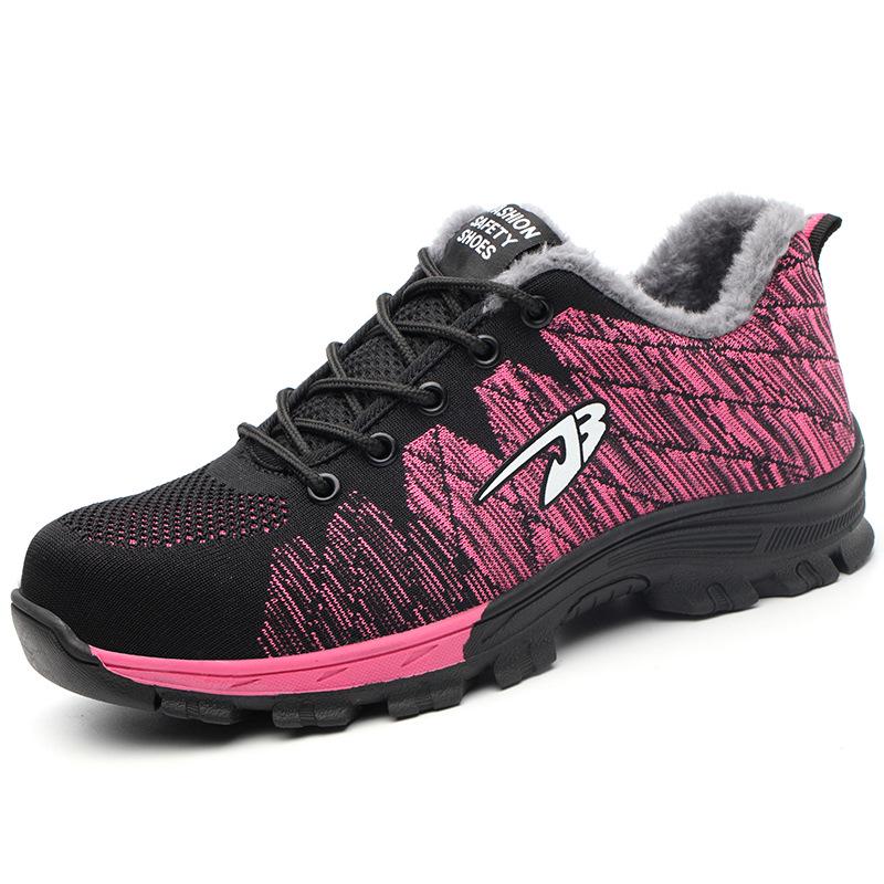 

Новые зимние рабочие ботинки, защитная обувь от проколов и ударов 46