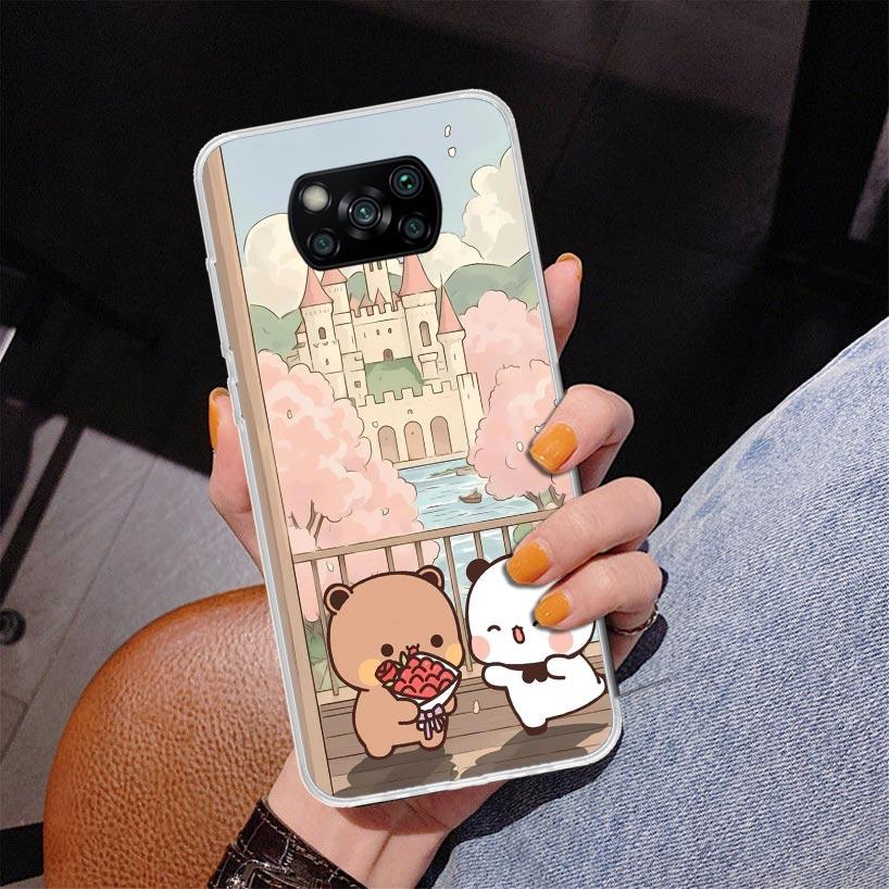 Bubu Dudu Cartoon Cute Phnoe Case for Xiaomi Poco X5 X6 X7 Pro X4 Gt F7 Ultra M8 M7 Redmi 15C 15 13C 13 12C 12 Unique Cover Coqu