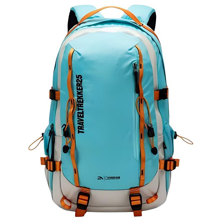 Anta Baichuan TT25 Large Capacity Waterproof Breathable Lightweight Polyester Backpack Unisex Backpack Danqing-Blue 192536165D-4 Teal