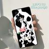 Cow cute spot cartoon print phone case For Samsung Galaxy A42 A31 A40 A51 A71 A32 A80 A91 A52 A72 A73 A20e A21S A50 A70 A11 A12