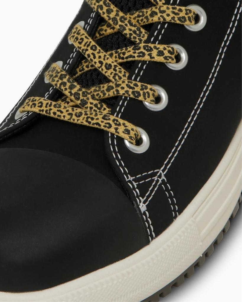 Converse ALL STAR PS HI Safety Shoes, XLARGE, BLACK/LEOPARD