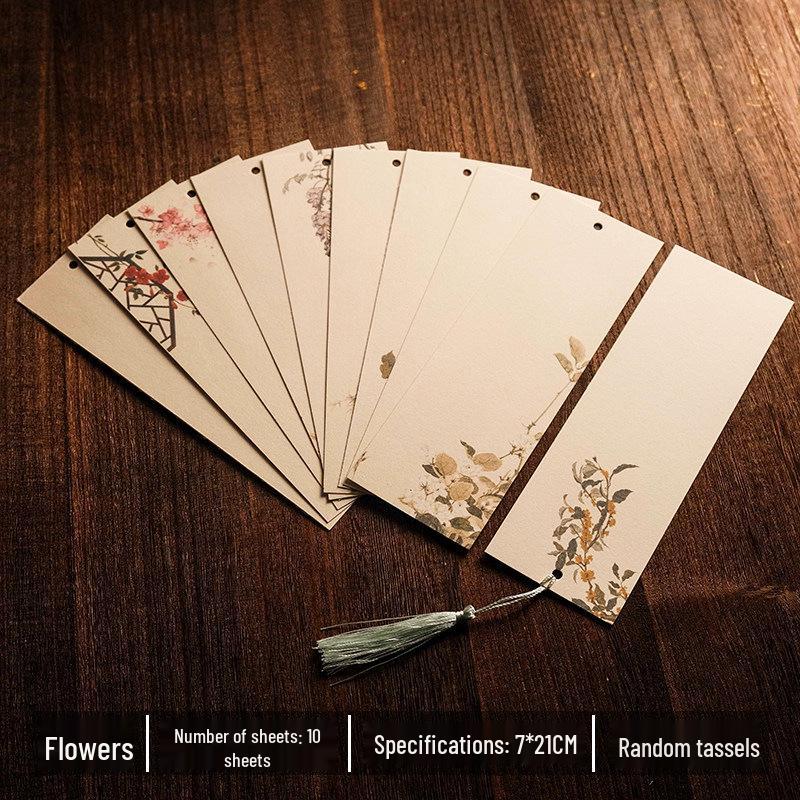 Handmade Chinese Xuan Paper Bookmarks for Painting and Calligraphy
