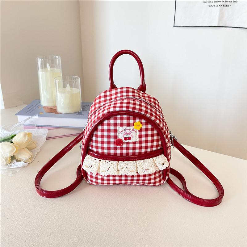 

Контрастная цветная сумка-рюкзак женская сумка новый модный нишевый дизайн высококлассный бант маленький рюкзак