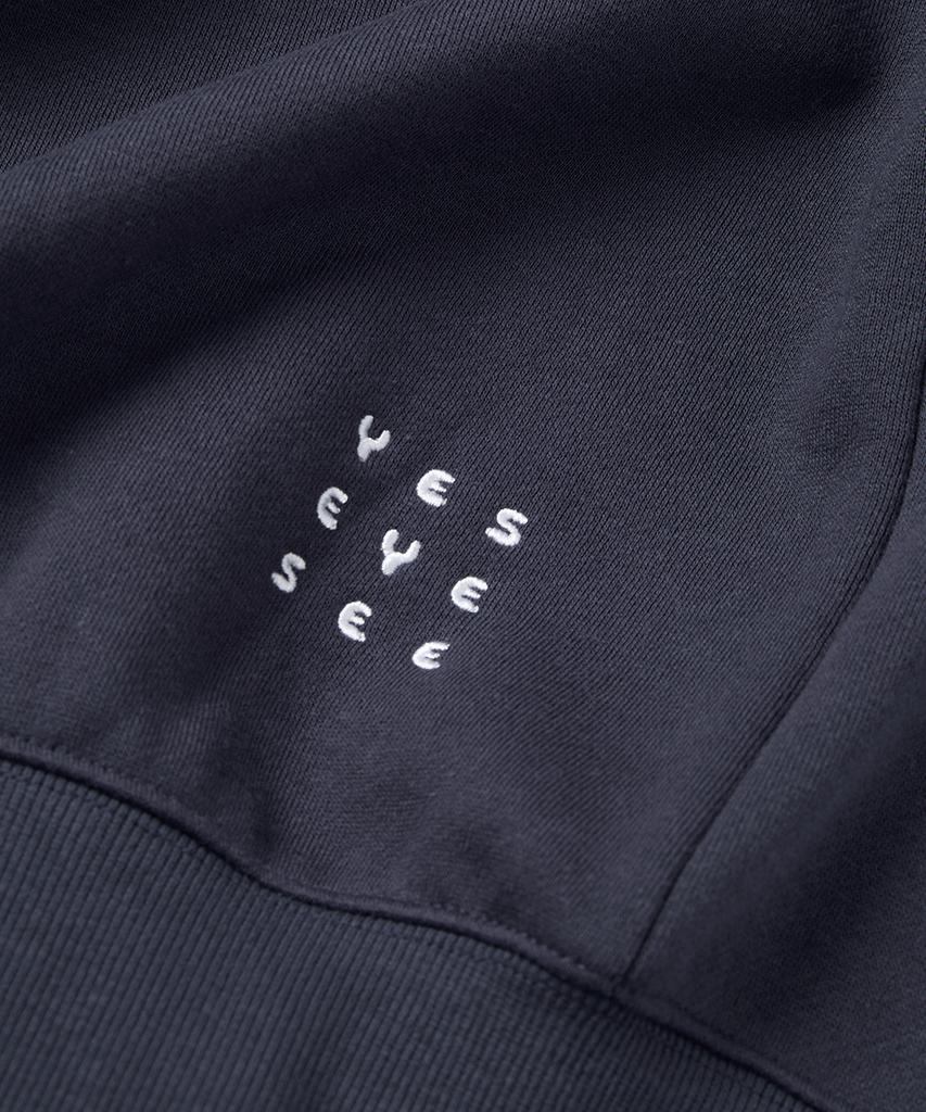 YESEYESEE Y.E.S Combine Sweatshirt Light Navy