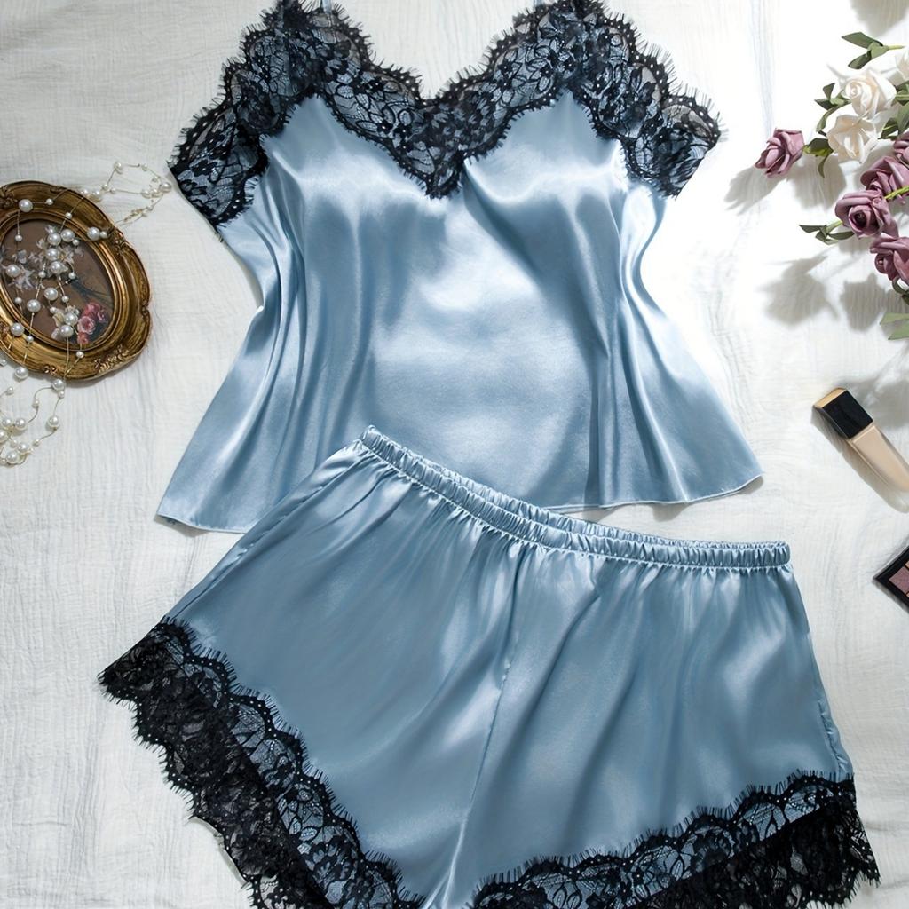 Plussstørrelse Dame Loungewear Sett - Komfortabel Sexy Pyjamas For Hjemmebruk