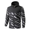 Mens Lightweight Hooded Windbreaker Jacket Slim Fit Casual Outerwear