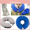 Comfortable Elizabethan Dog Collar Inflatable Protective Neck Cone For Pets In Pvc