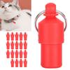 20pcs AntiLost Pet Tag  Dog Cat ID Name Address Label Storage Barrel Tube Collar Pendant