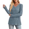 Women's Solid-color Fashionable Long-sleeved Top