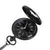 Retro Roman Numeral Pocket Watch with Large White and Black Design, Model 8075.