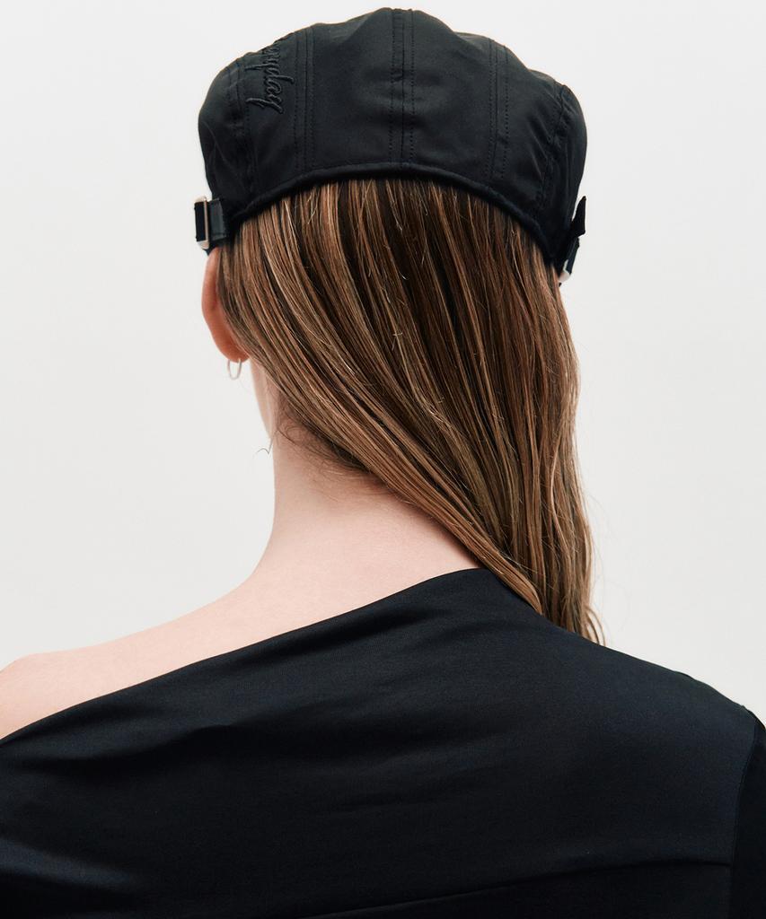 Kimjisu Embroidered Hunting Cap _ Black