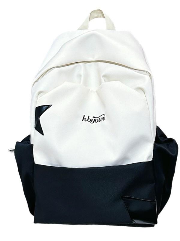 Youthful Harajuku Style Backpack With Nylon For School Girls