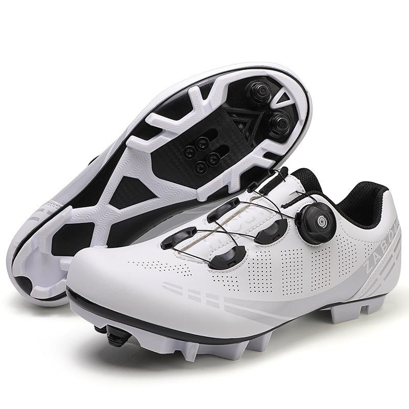 Foreign trade bicycle shoes, cycling shoes, men's and women's road bike lock shoes, mountain assistance shoes, hard sole wholesale 24H delivery