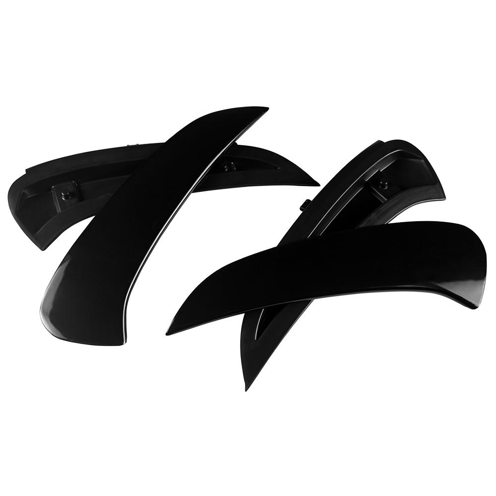 Lábio Divisor Spoiler Lateral para Para-choque Traseiro para Mercedes Benz W206 Sedan S206 Wagon C200 C220 C300 C43 C63 AMG 2021 2022 2023+