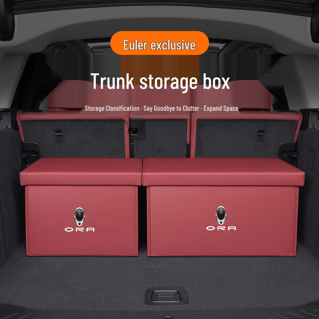 ORA Good Cat Kofferraum-Aufbewahrungsbox - Passend für GT/iQ Schwarz, Weiß und Lightning Cat Modelle