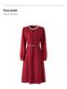 High-End Lurex Tweed Autumn/Winter Banquet Gown Dress - Nanyou Collection
