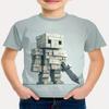 3D printing creative boy's T-shirt
