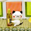 Fourcart Cute Handmade Glass Cat, Drinker's Cat CYK1539