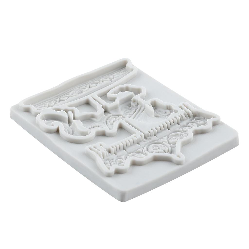 Silikonová forma na kolotoč Merry-Go-Round Formičky na fondán Nástroje na zdobení dortů Téma dortu Dezert Zdobená forma na čokoládu Cukroví