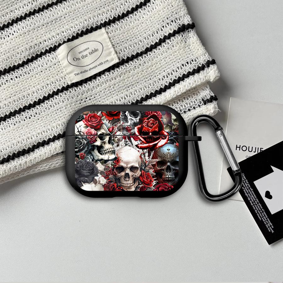 Case For Airpods Pro 2 4 Pro3 3 1 Pro2 Earphone Cases Cover Skeleton Flower Cool