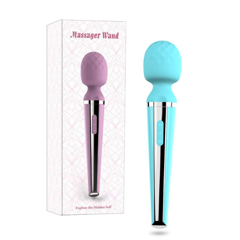 Powerful Magic Wand Vibrator Mult Modes Av Vibration Massager Mute G Spot Clit Stimulate Adult Sex Toys For Woman Masturbator