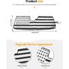 Hoolcar Windshield Sunshade Fit for Ford Bronco Accessories 2021 2022 2023 2024 2025 2026 Sun Shade Heat Shield Sun Visor for Bronco, US Flag
