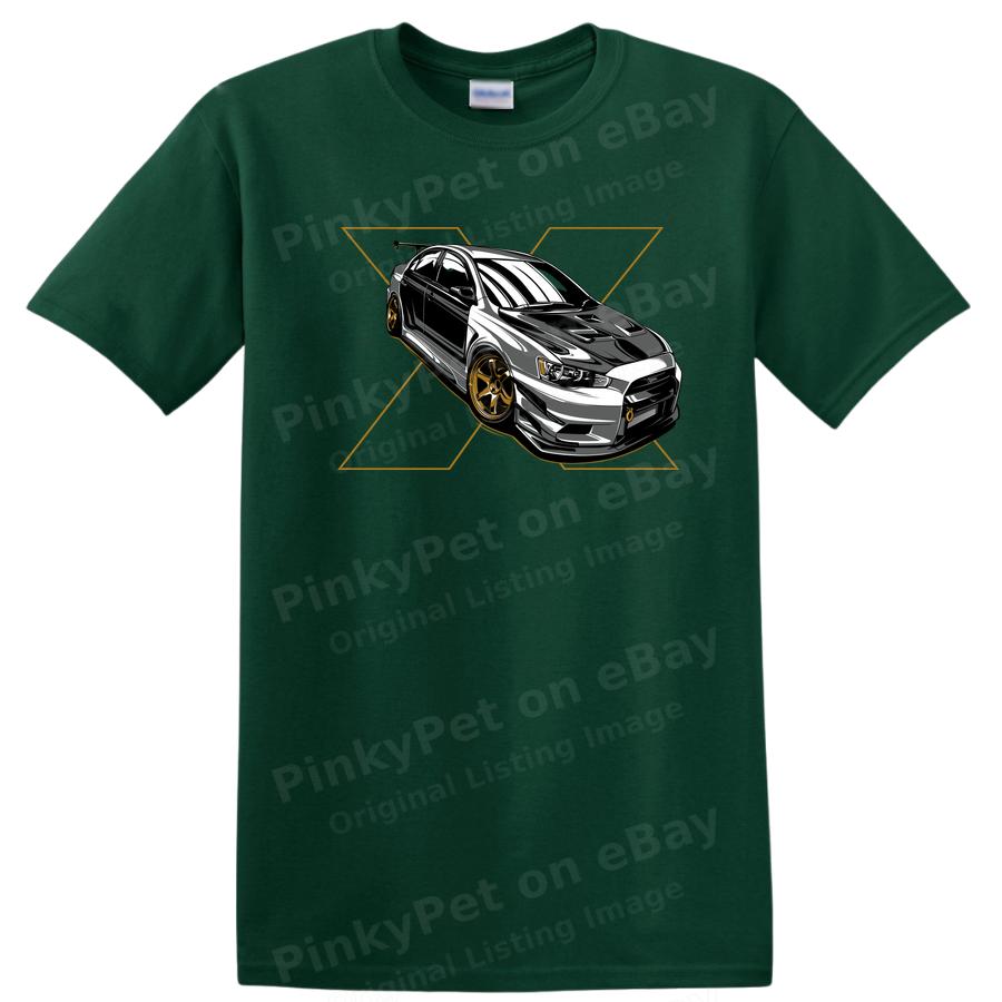Maglietta per Appassionati di Auto Design Grafico Veicolo Modificato Maglietta da Corsa Cool