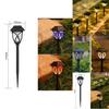 Solarbetriebene LED-Gartenleuchte mit wasserdichtem Design für die Außendekoration
