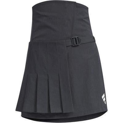 Future Style 2-in-1 Plisseerock Damenröcke Carbon-Schwarz JM7202
