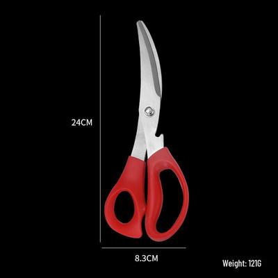 Wutuo Stainless Steel BBQ Food Scissors Clip