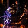 Hexenkessel Gartenlicht mit Leuchteffekt für Halloween und Außendekoration