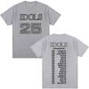 Yungblud IDOLS Album Tour Merch T Shirt Fan Gifts Unisexs Women Clothing Hip Hop Short Sleeve Tshirts Summer Cotton Tshirt