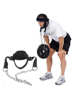 Head Neck Training Head Harness Body Strengh Adjustable Exercise Strap Neck Muscle Power Training Gym Fitness Weight Bearing