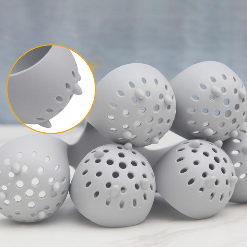 4/6 Hole Silicone Egg Cooker High Temperature Resistant Steamed Egg Tray Food Grade Complementary Food Tools