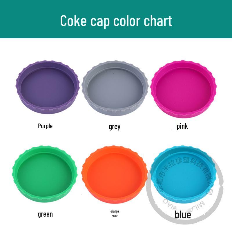 Leak-Proof Silicone Can and Bottle Cap for Easy-Sealing