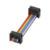 IDC Connector Flat Ribbon Cable 2.54mm 300mm Data Cable Female to Female for Drive Printer Industrial Accessories