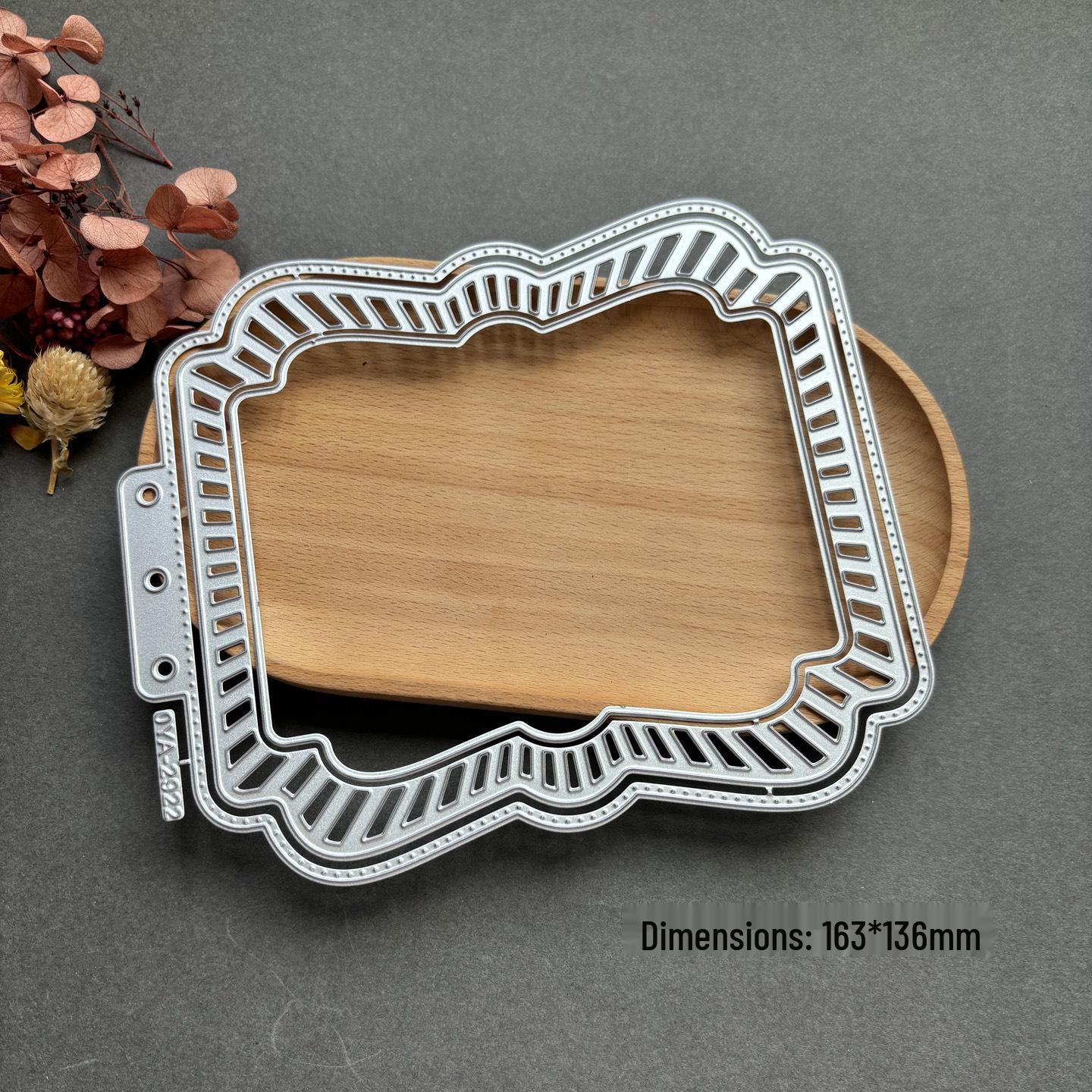 Irregular Shape Carbon Steel Loose-Leaf Cutting Die for Journals & Scrapbooks