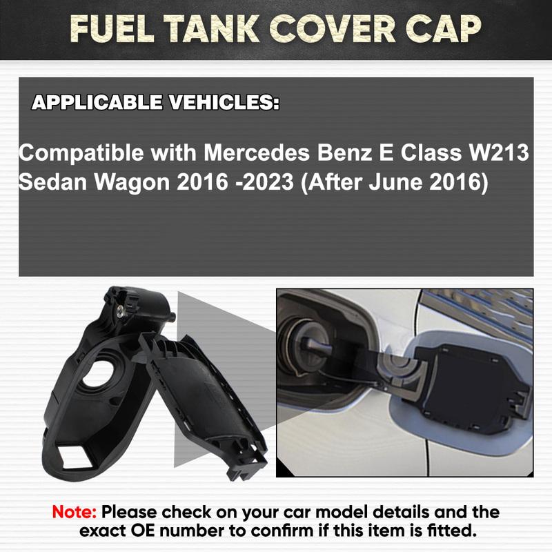 Car Exterior Fuel Tank Inner Cover Cap Filler Recess 2136301103 for Mercedes-Benz E-Class W213 2016- 2136301103 2136302503