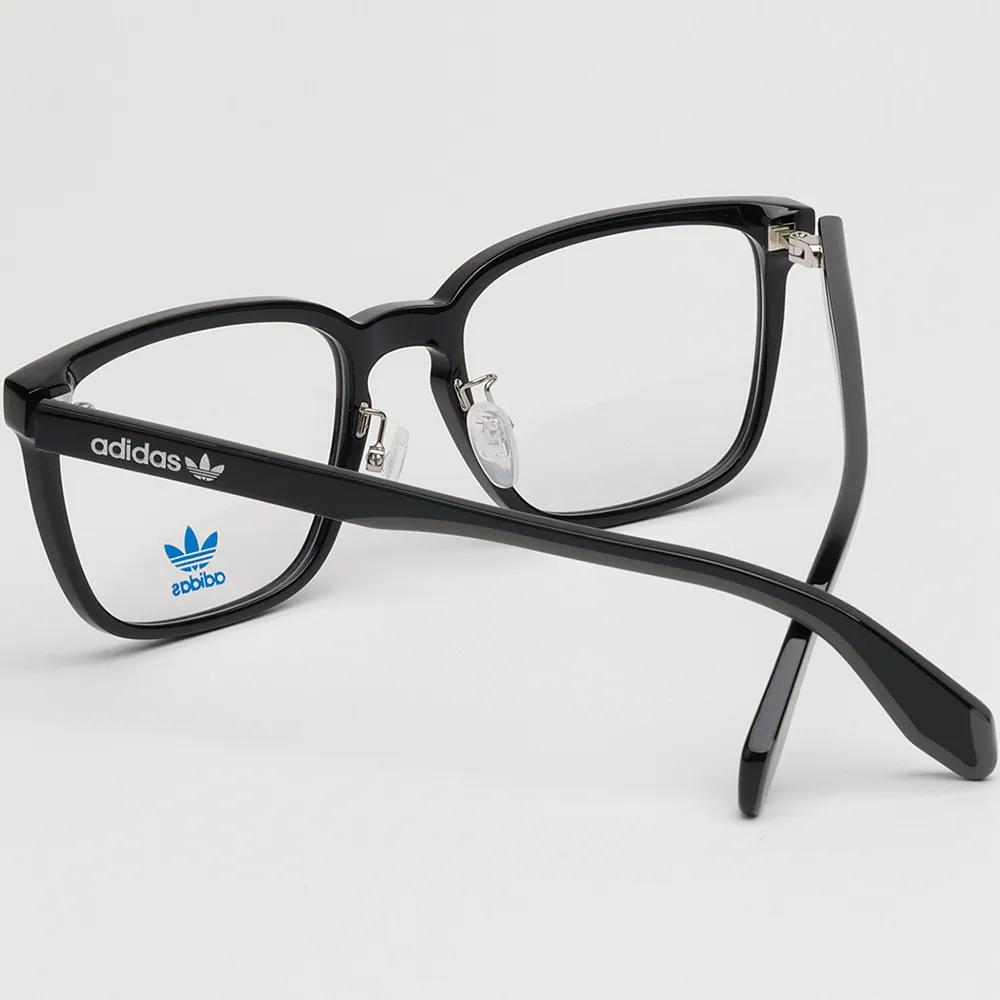 adidas Eyeglass Frames OR5015H 001 Men's & Women's Fashion Square Horn-rimmed