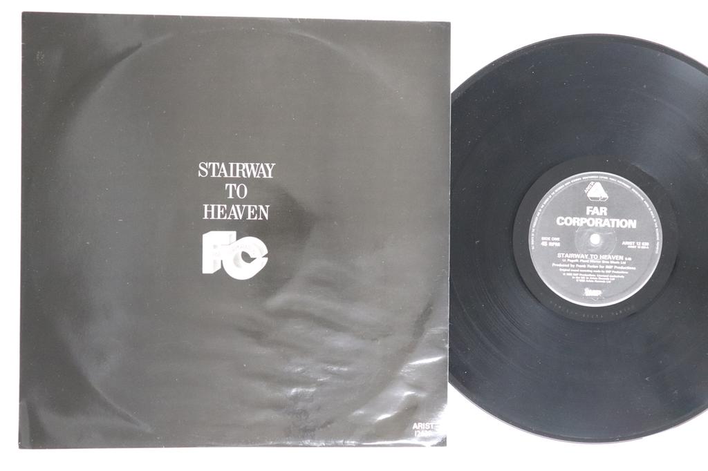 12inch Record FAR CORPORATION - Stairway To Heaven ARIST12639 Arista 1985 UK Rock Used