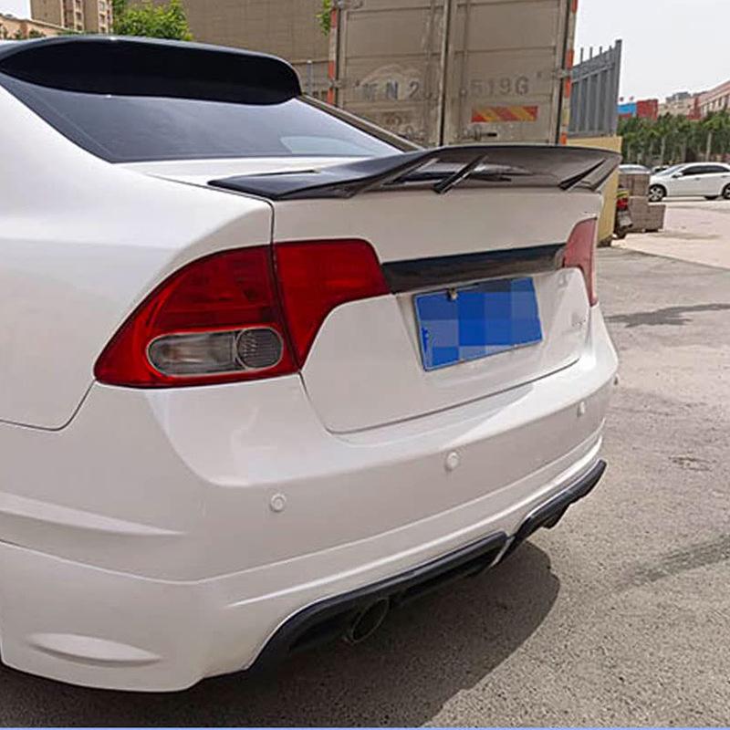 Eighth Gen Civic R-Style Rear Spoiler Wing, Sports Car Wing, Four-Section Wind Deflector, 2006-2011 Si Ming Taiwan Design