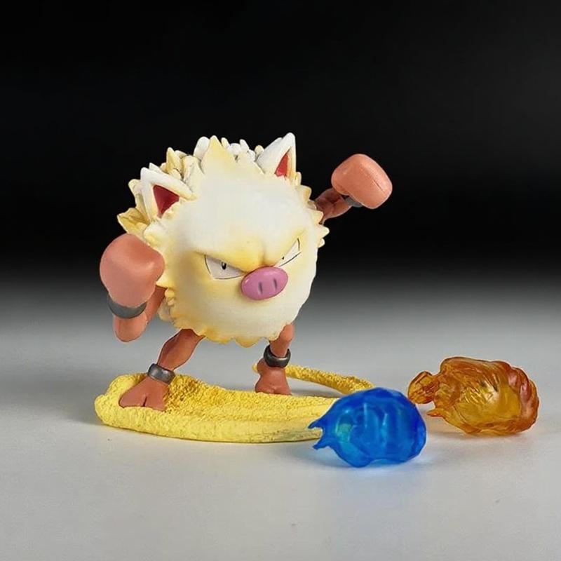 Fashnics 7Cm Anime Pokemon Primeape Figure Pokemon Action Figures Pvc Statue Collection Model Toys Gifts