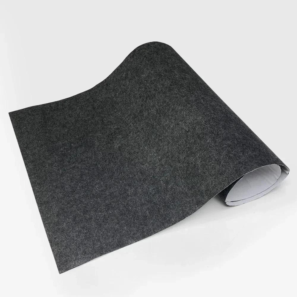 Car Lining Carpet Felt DIY Self Adhesive Non-Woven Fabric Subsidy Renew Felt Carpet Interior Repair Stickers for Cars 50x100cm